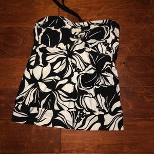 Black and White Tankini